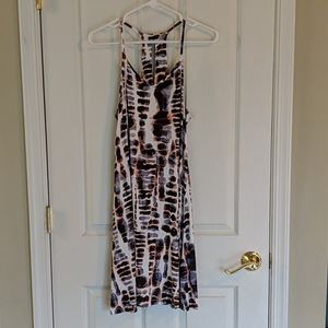 Nicole Miller Jersey Tie Dye Dress